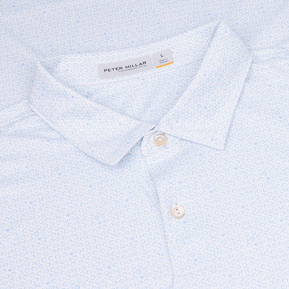 Featherweight Hoops Performance Polo
