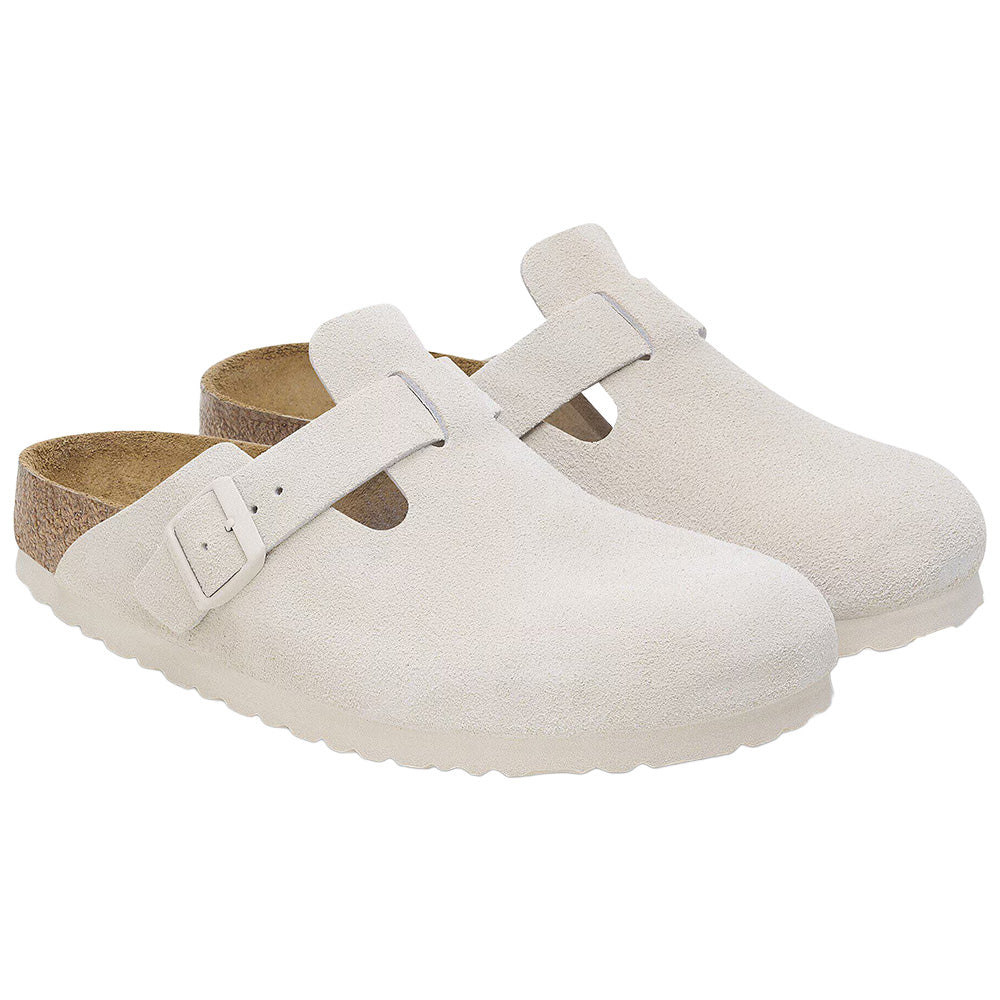 Boston Soft Footbed Suede Leather Shoes