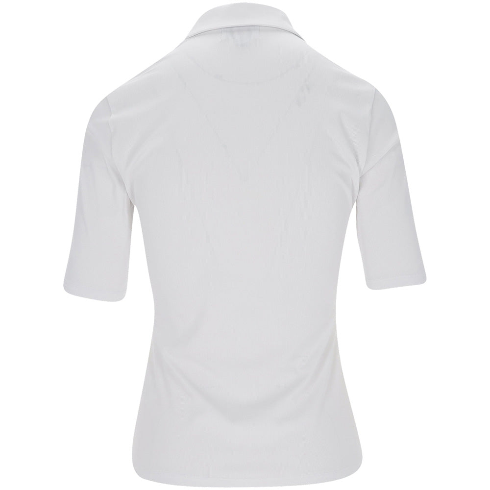 Women's Essential Rib Jersey Polo
