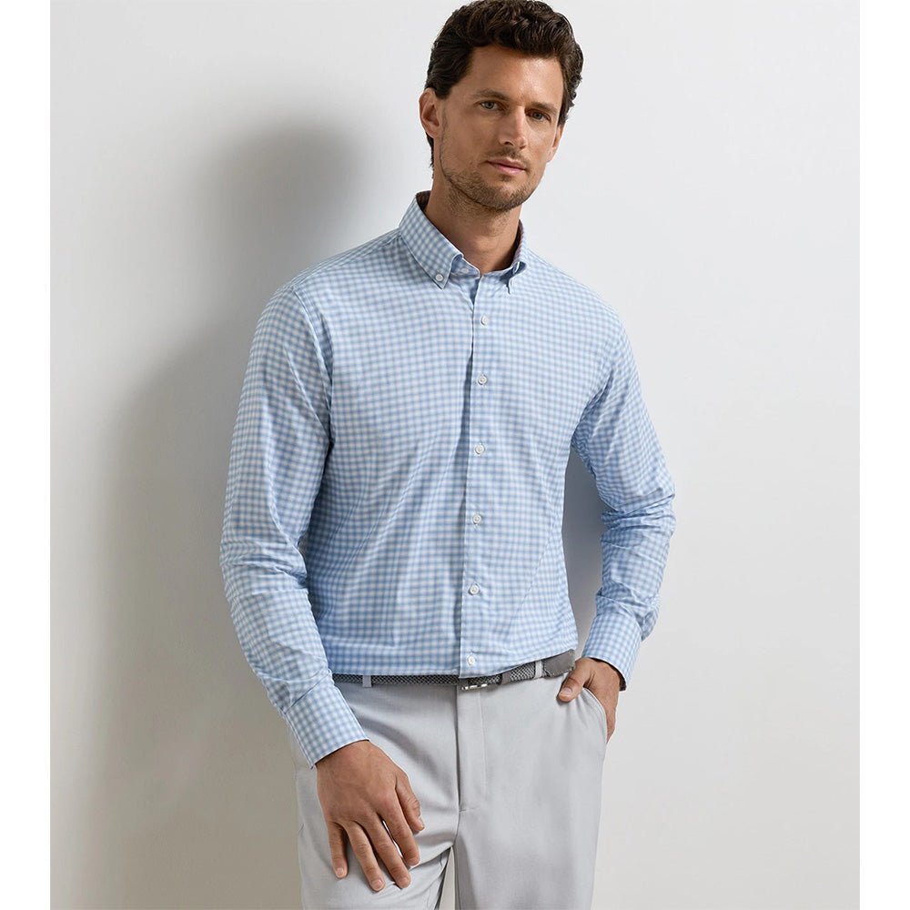 Lewis Performance Twill Sport Shirt