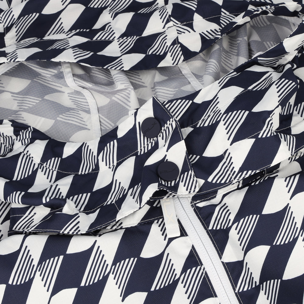 Women's Graphic Hooded Rain Jacket