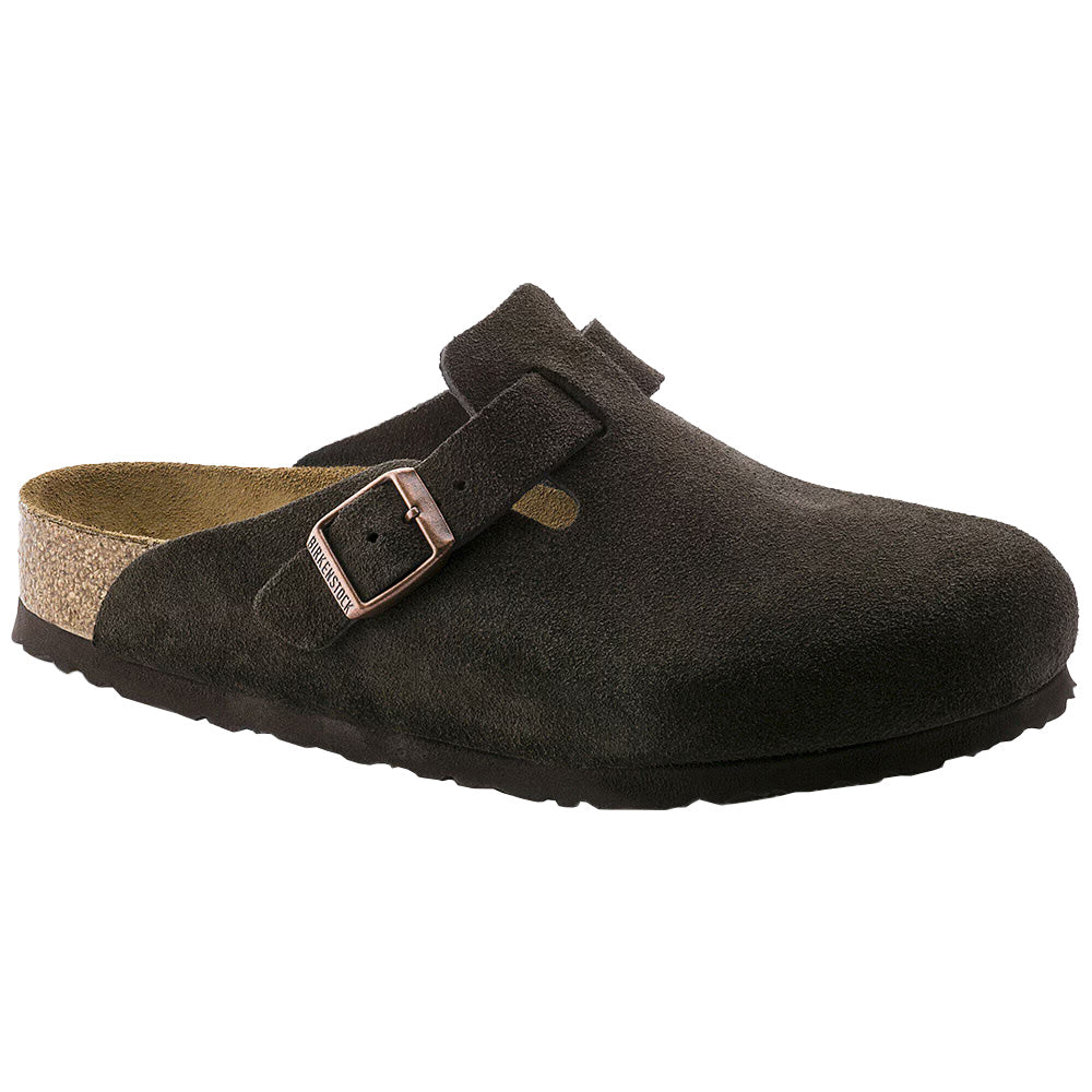 Boston Soft Footbed Suede Leather Shoes
