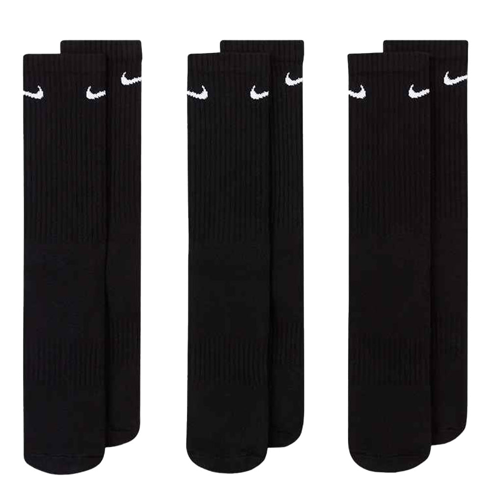 Everyday Cushioned 3 Pack Crew Socks