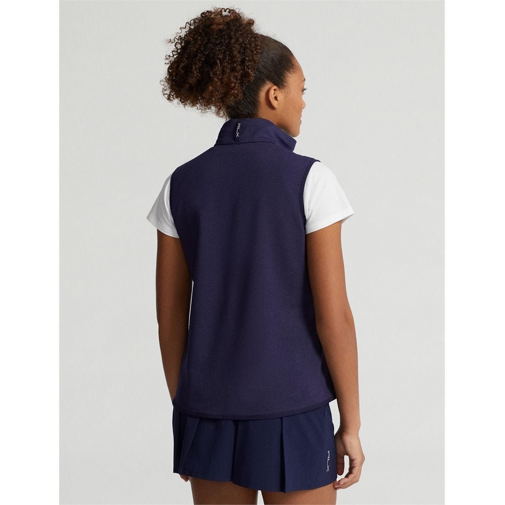 Women's Performance Cool Wool Nylon Full Zip Print Vest - Fairway Styles
