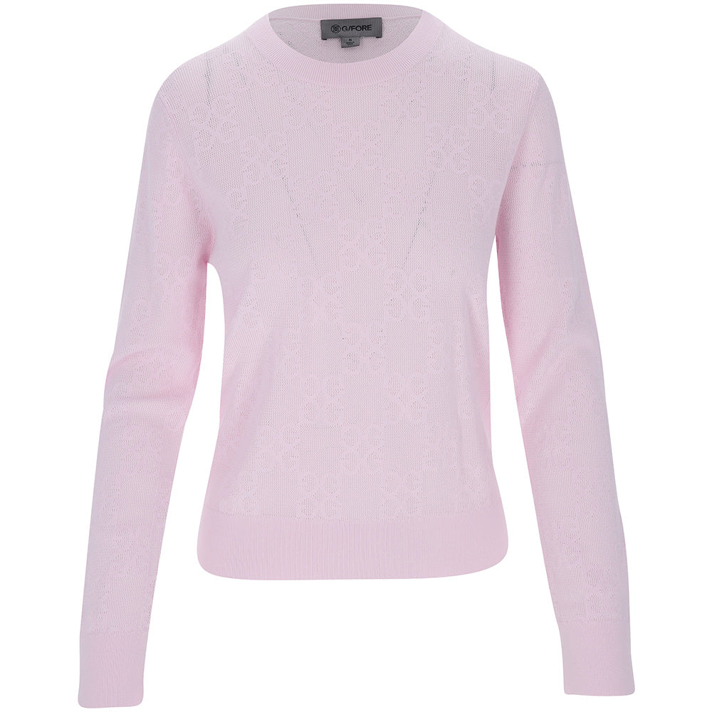 Women’s Pointelle G Crewneck Sweater