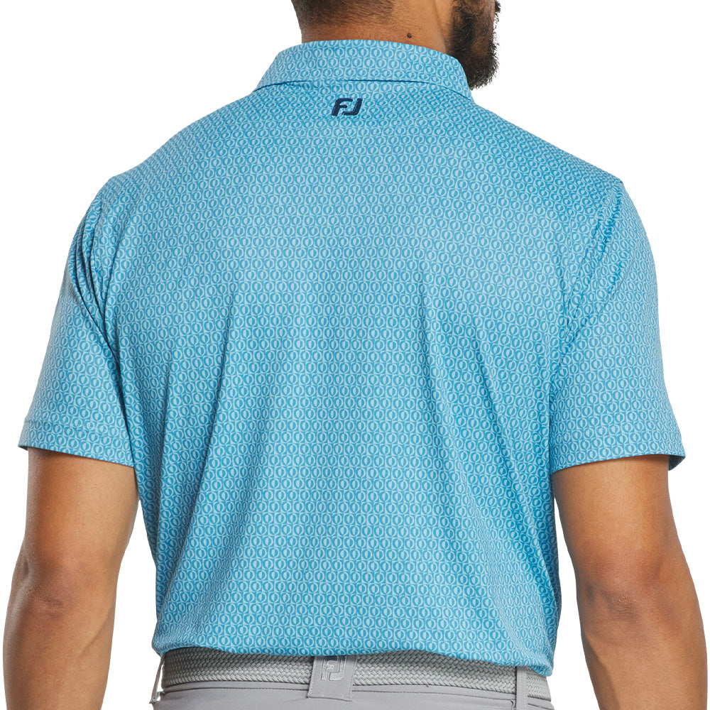 Modernist Geo Pique Polo