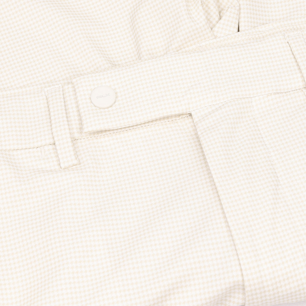 Tailored Fit Houndstooth Shorts