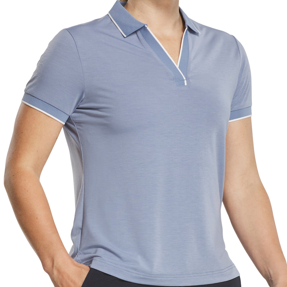 Women's Notch V-Neck Polo