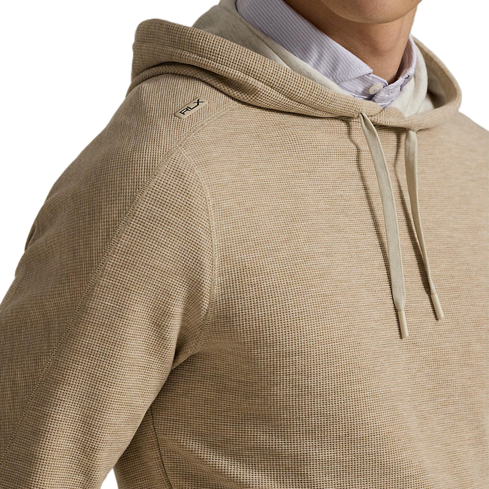 Performance Waffle-Knit Hoodie