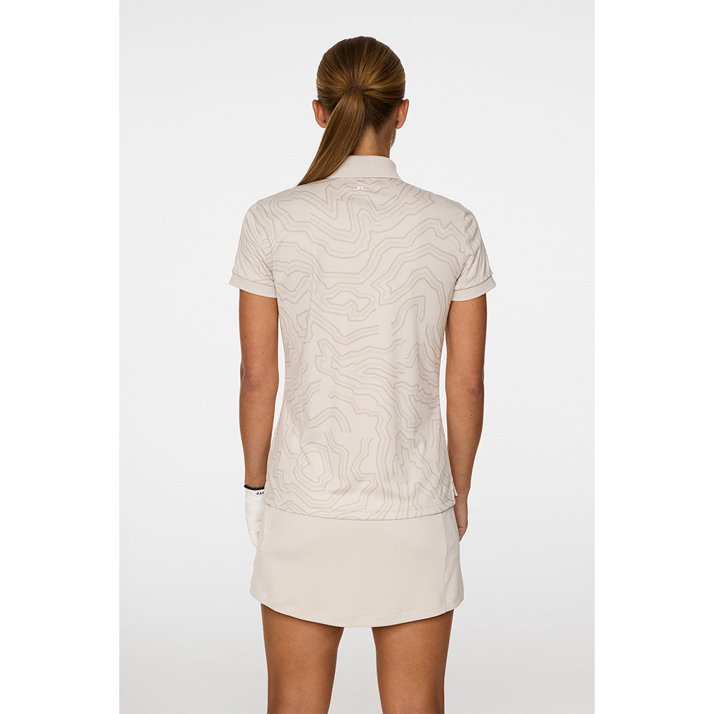Women's Tour Tech Print Polo