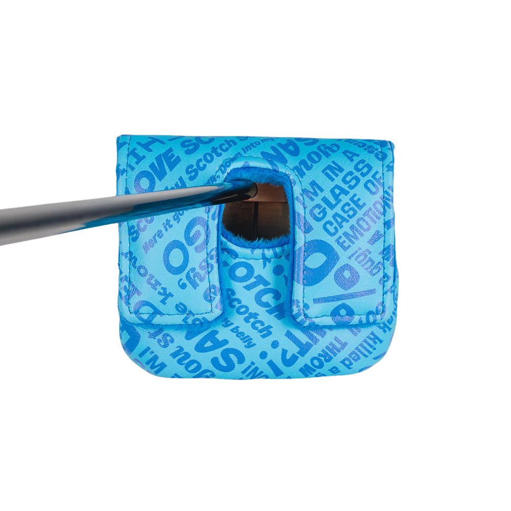 Channel 4 News Team Center Shaft Mallet Putter Headcover
