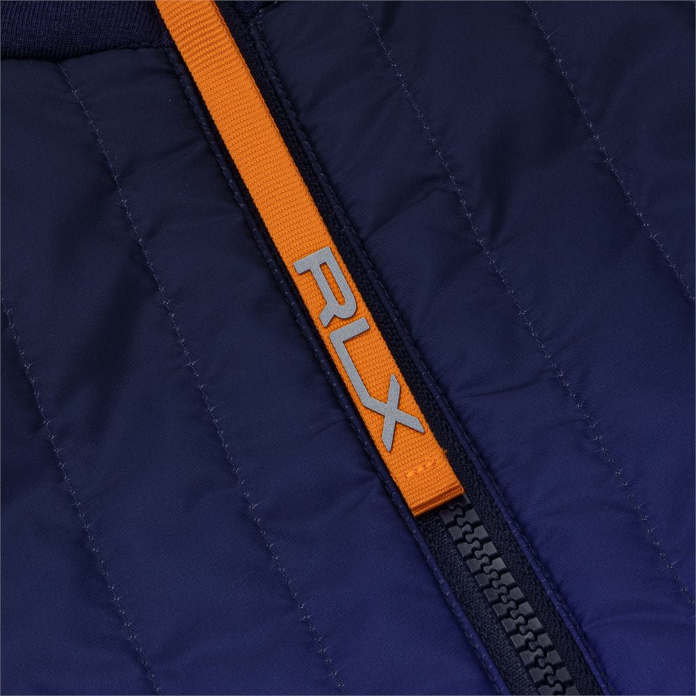 Women's Performance Cool Wool Nylon Full Zip Print Vest - Fairway Styles