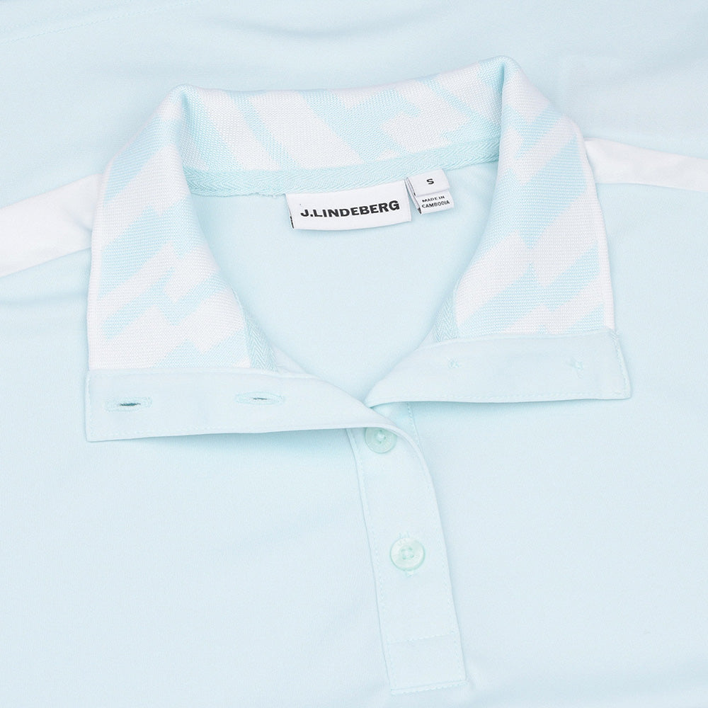 Women's Pip Mock Neck Polo