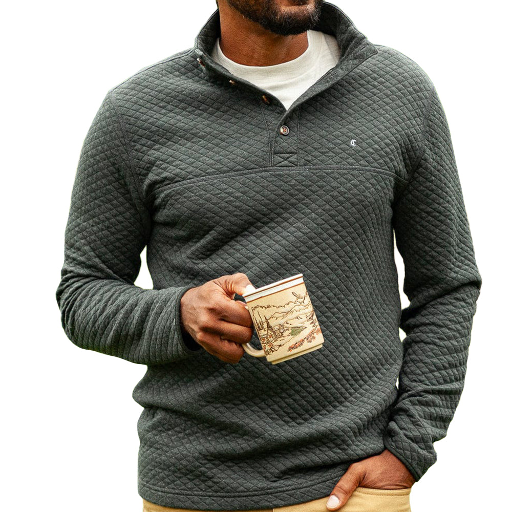 Quilted Pullover