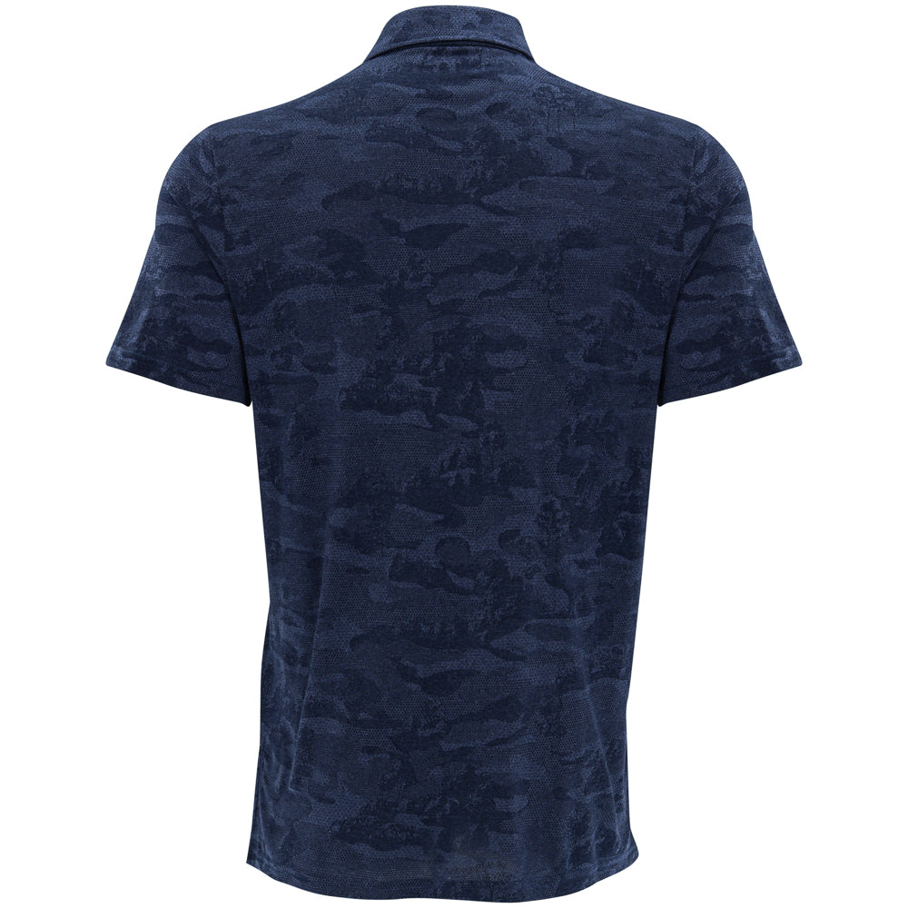 Camo Jacquard Knit Polo
