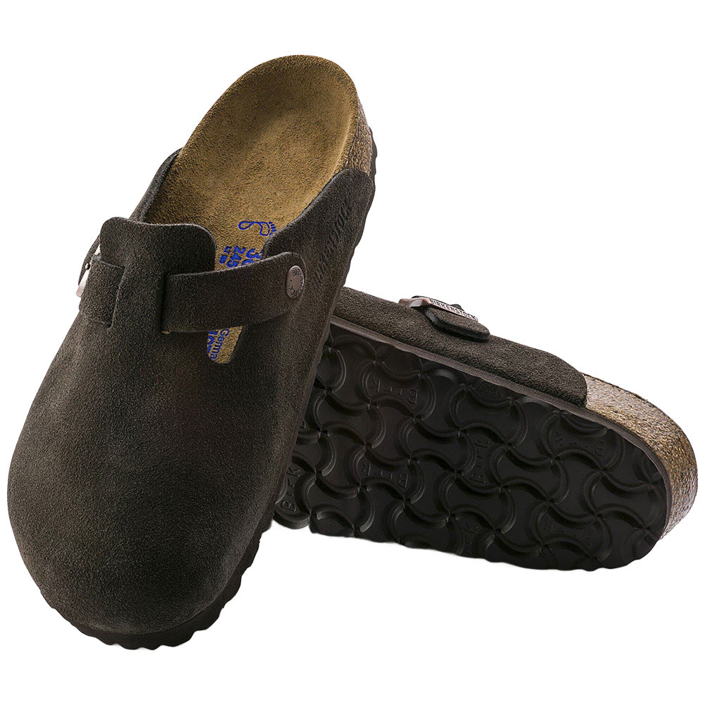 Boston Soft Footbed Suede Leather Shoes