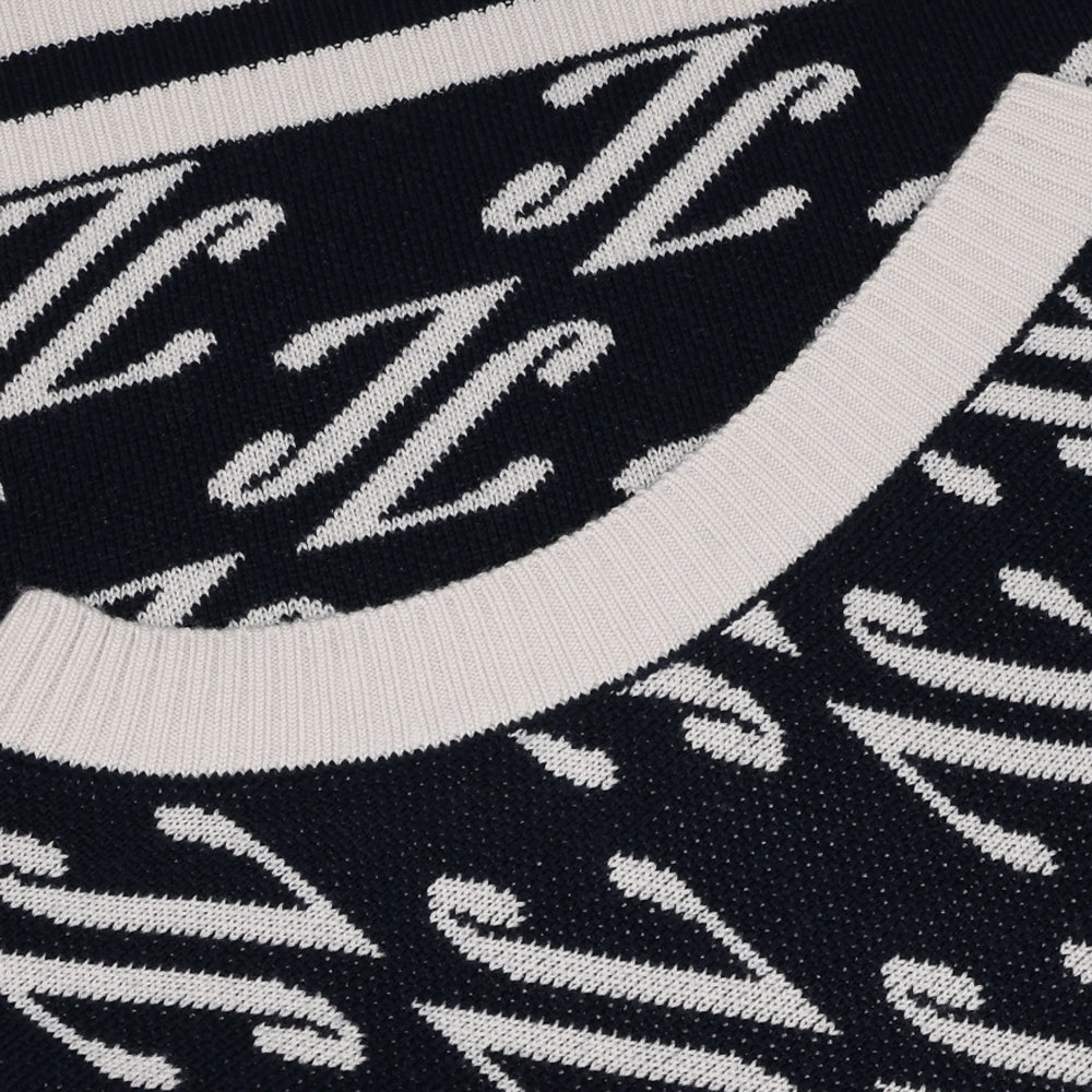Anton Jacquard Knit Vest