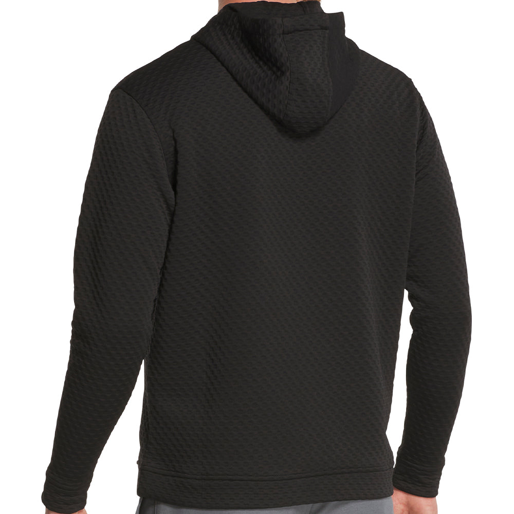 Textured Knit Hoodie