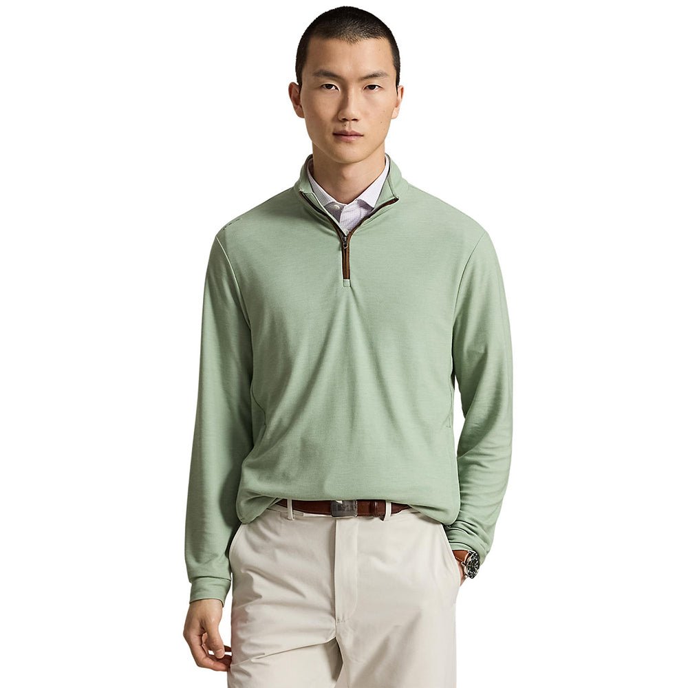 Mesh 1/4 Zip Pullover