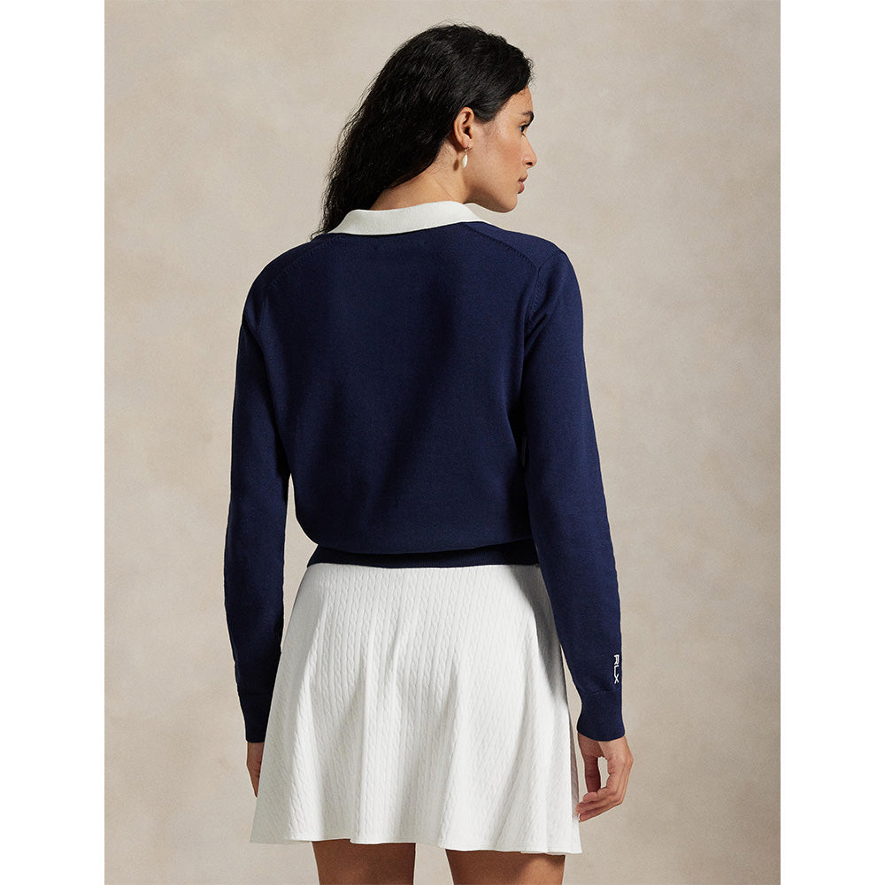 Women's Performance Polo-Collar Sweater