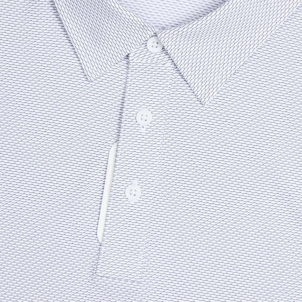 Fine Stretch Jacquard Polo