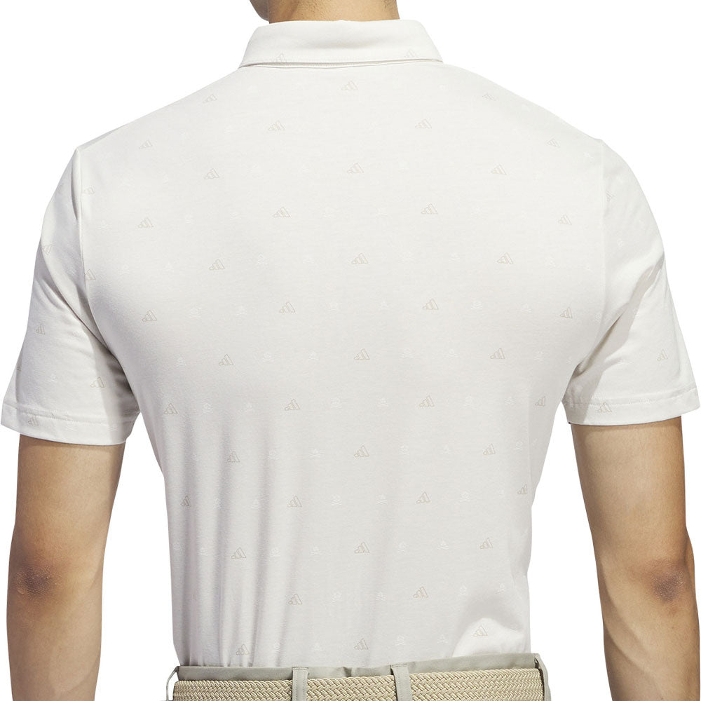 Go-To Mini-Crest Print Polo
