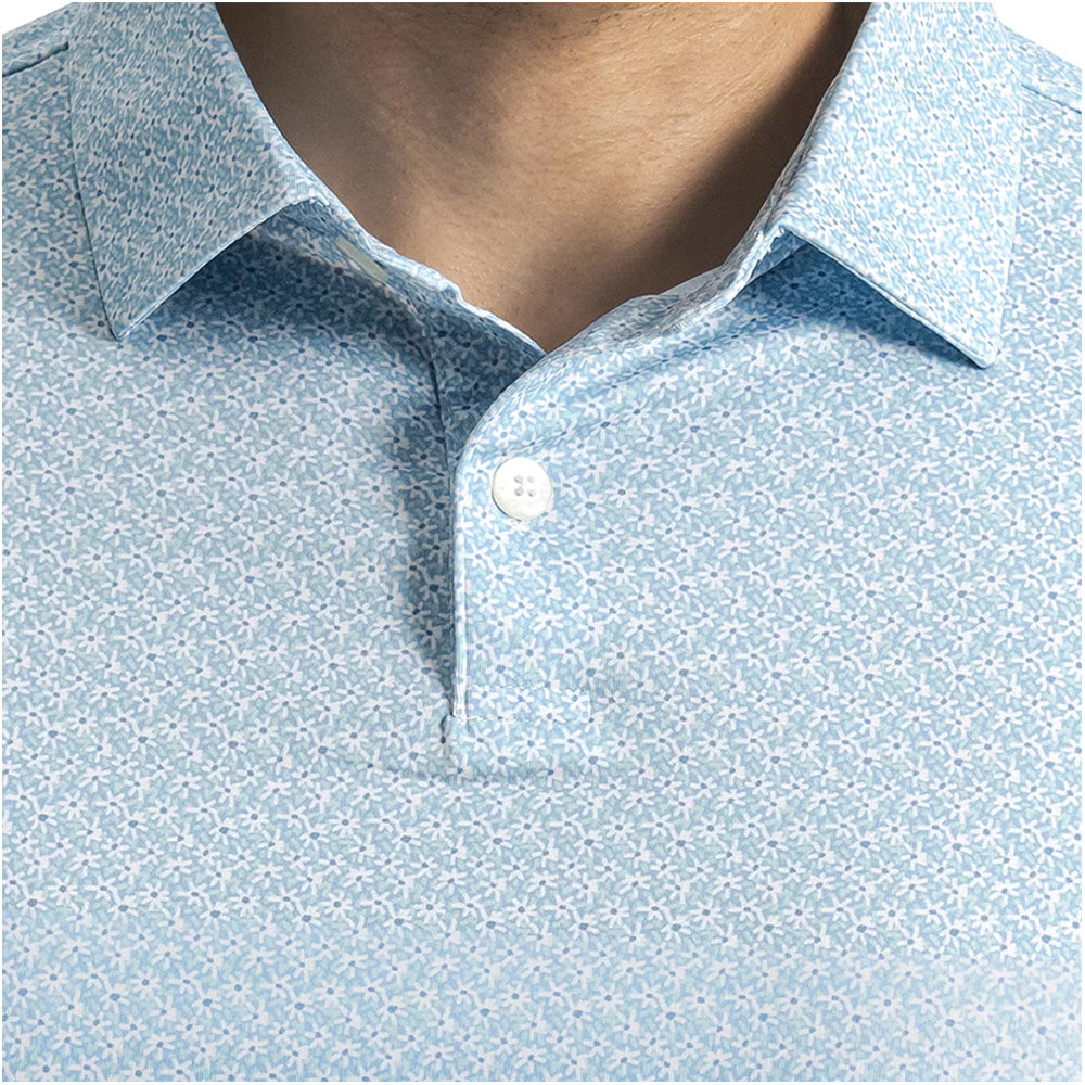 Floral Mark Polo