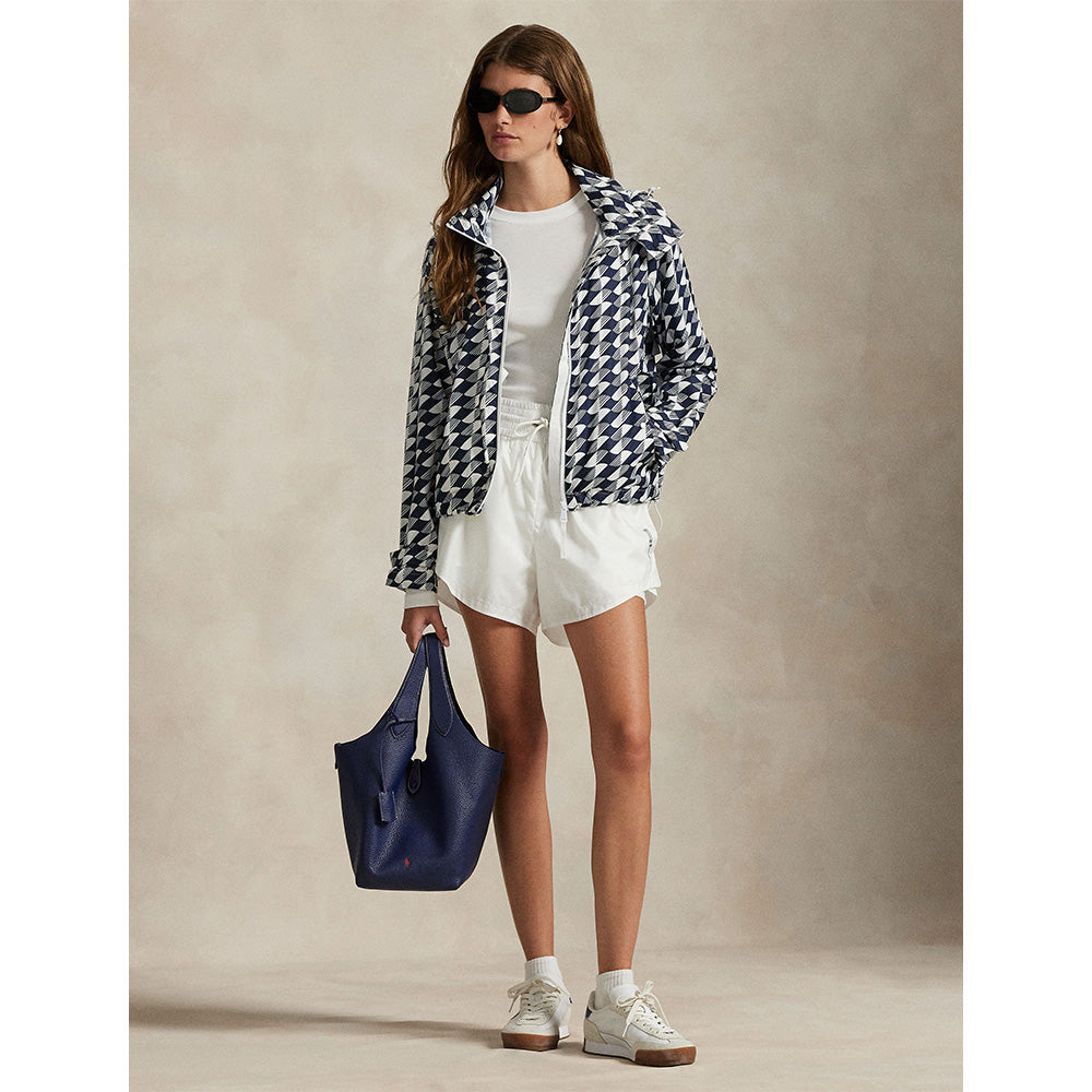 Women's Graphic Hooded Rain Jacket