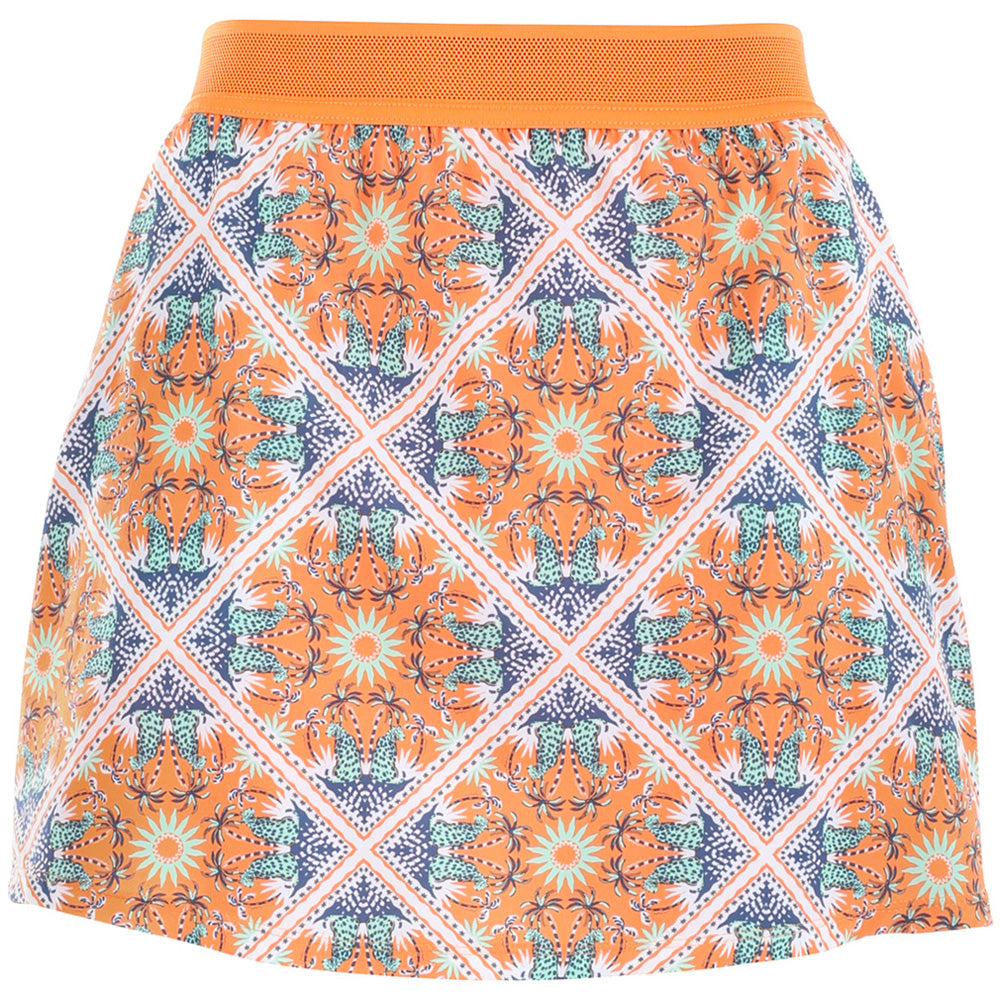 Women's Lettie Leopard 15.5" Skort