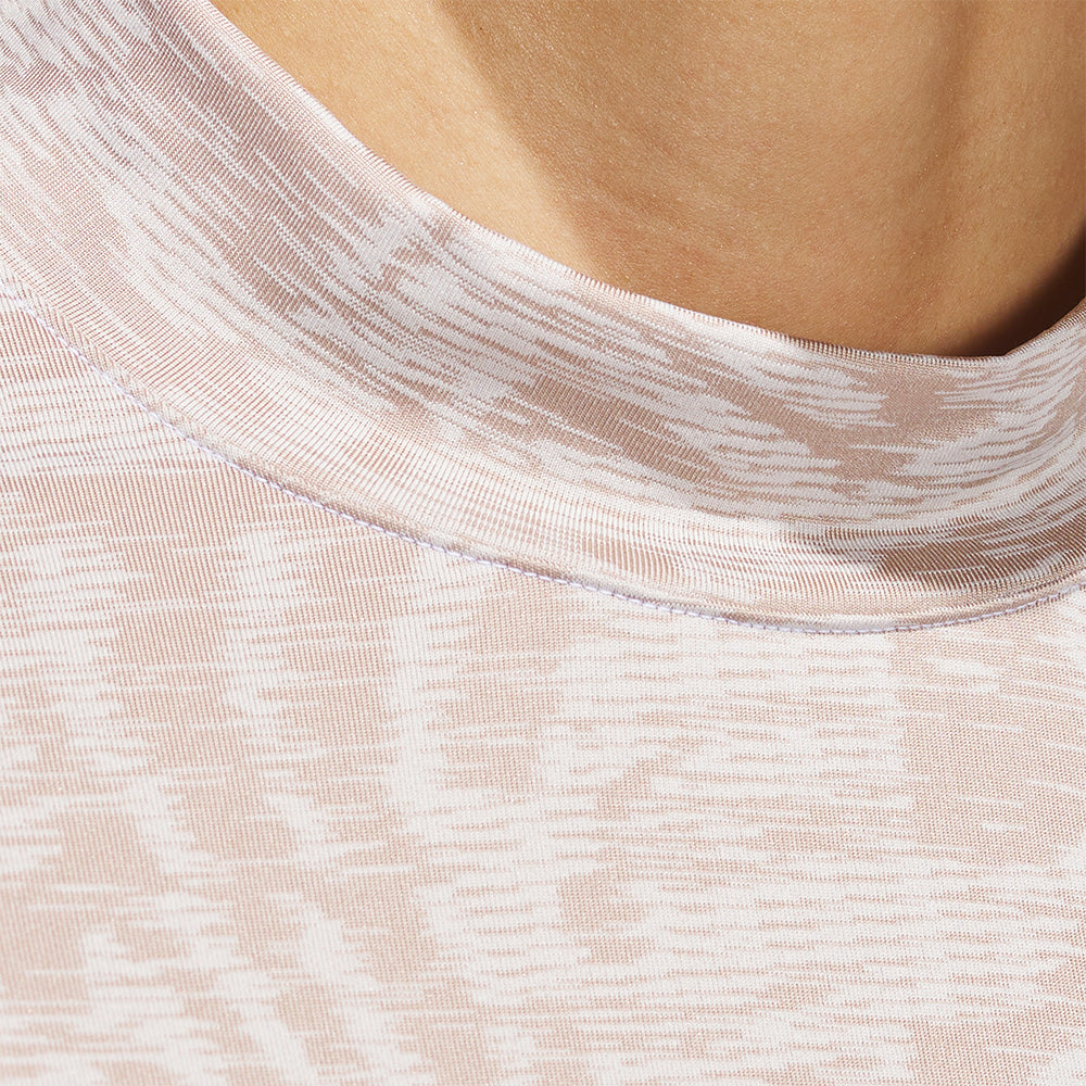 Women's Ultimate365 Jacquard Long Sleeve Mock Neck Shirt - Fairway Styles