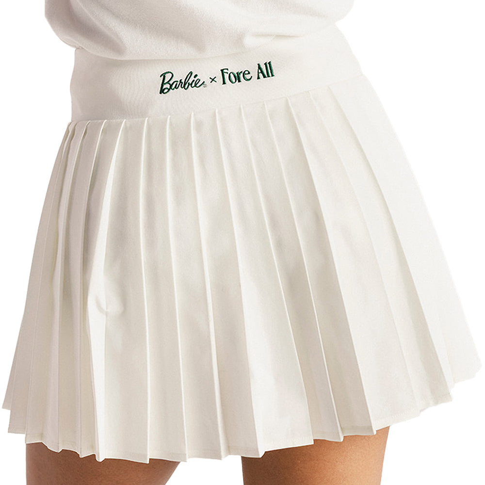 Fore All x Barbie™ Women's Palm Pleat Skort