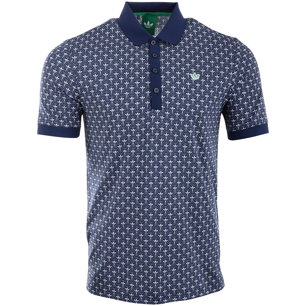 Originals All Over Trefoil Polo
