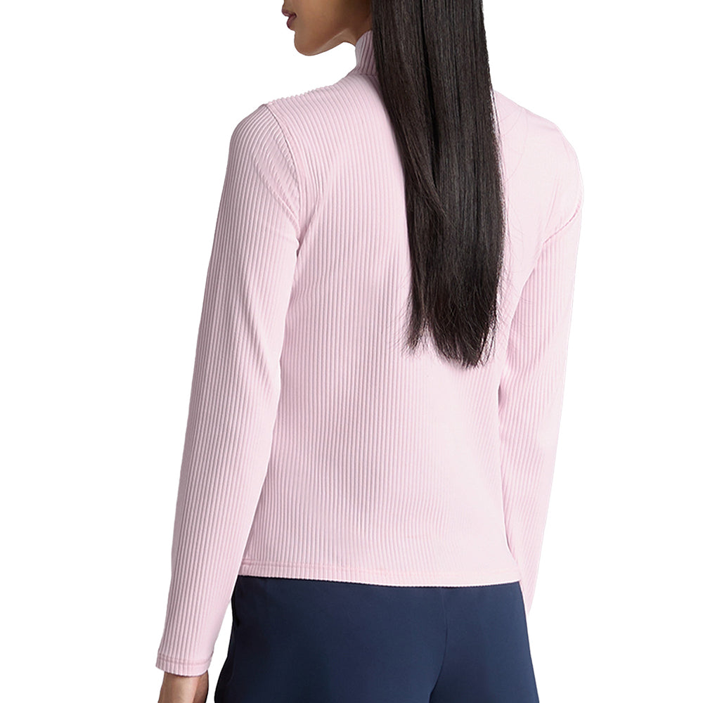 Women's Fitted Rib 1/4 Zip Pullover