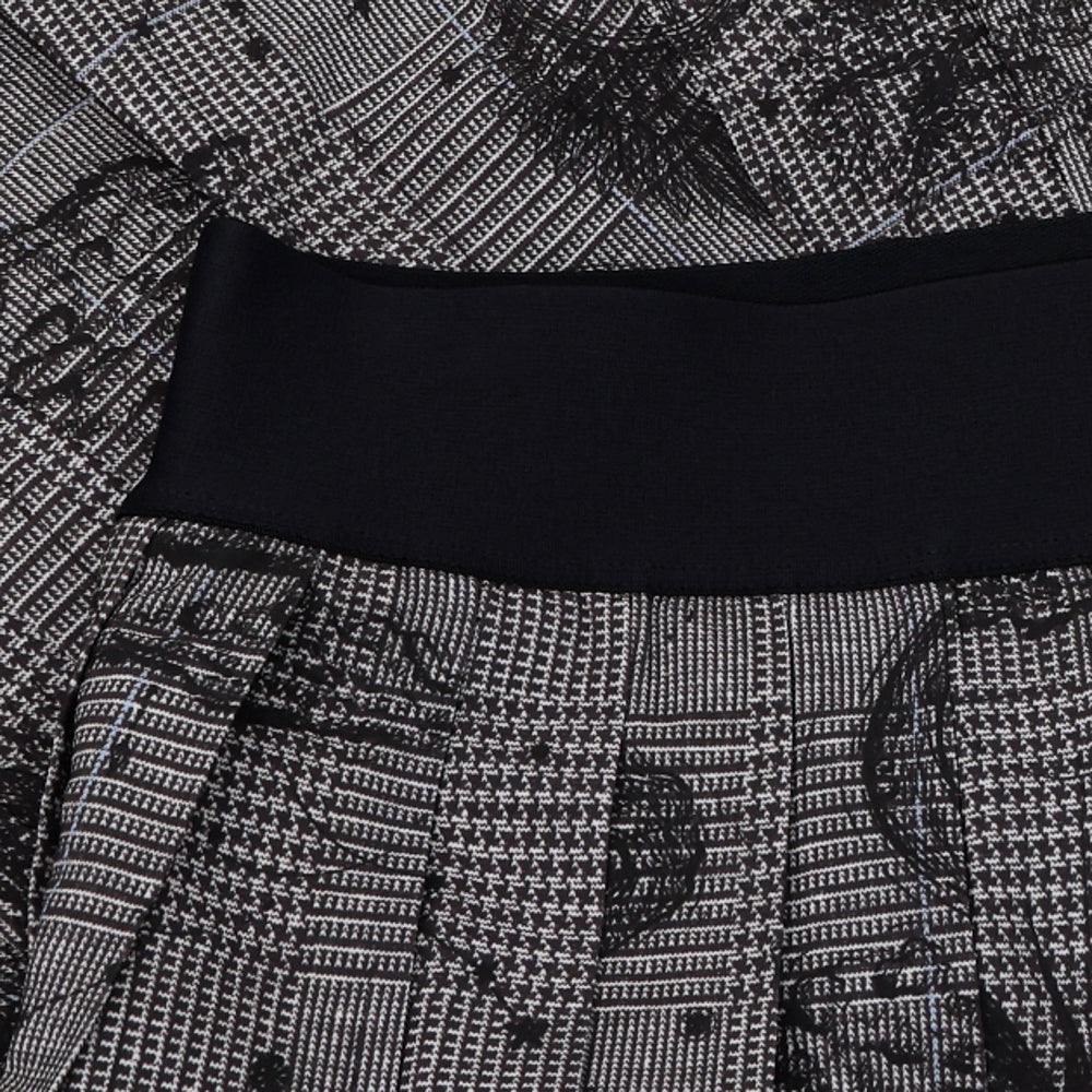 Women's Moon Diamond Plaid Leo Skort