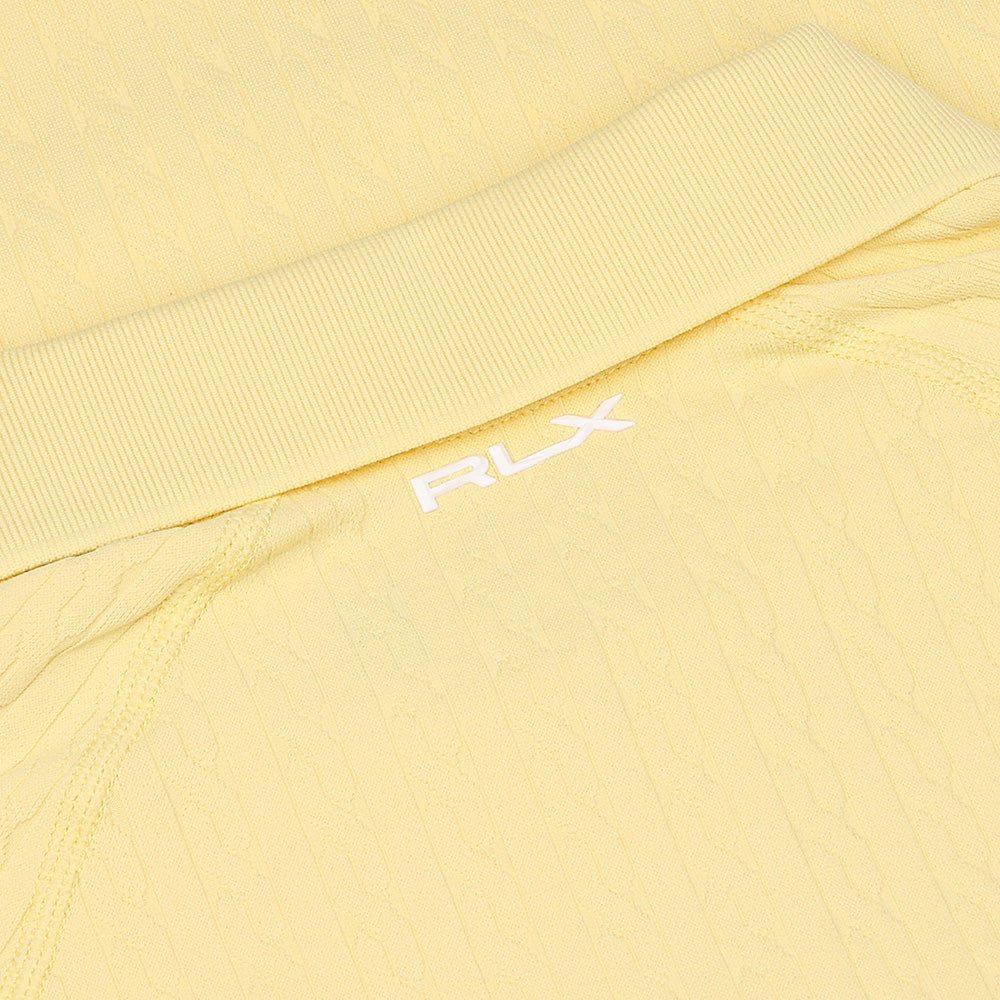 Women's Cable Long Sleeve 1/4 Zip Polo