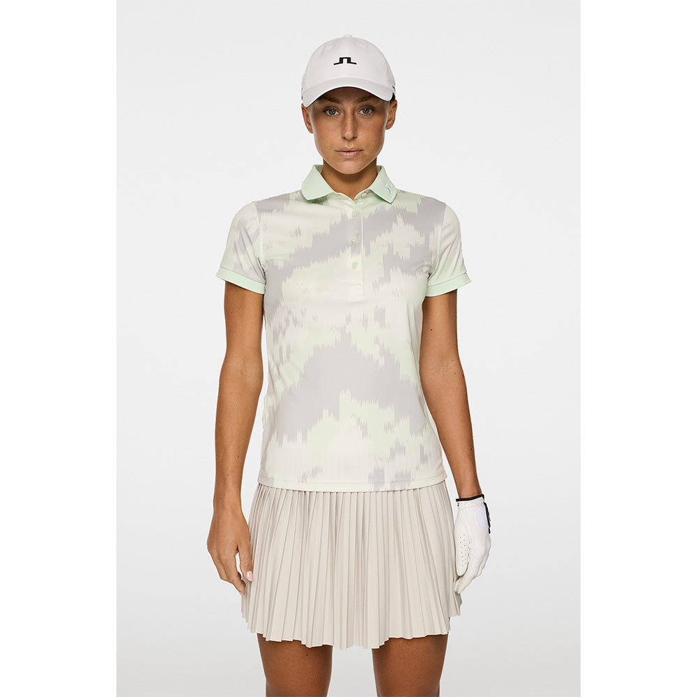 Women's Tour Tech Print Polo