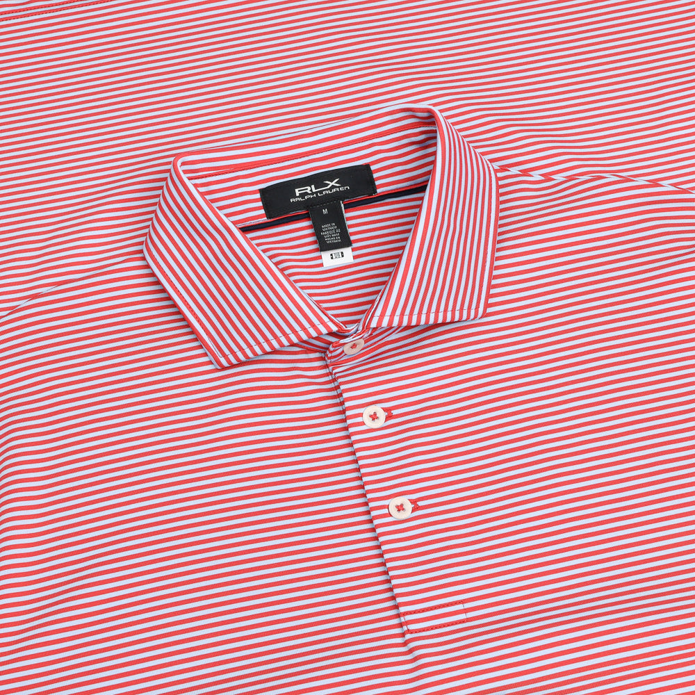 Y/D Lightweight Airflow Knit Stripe Polo