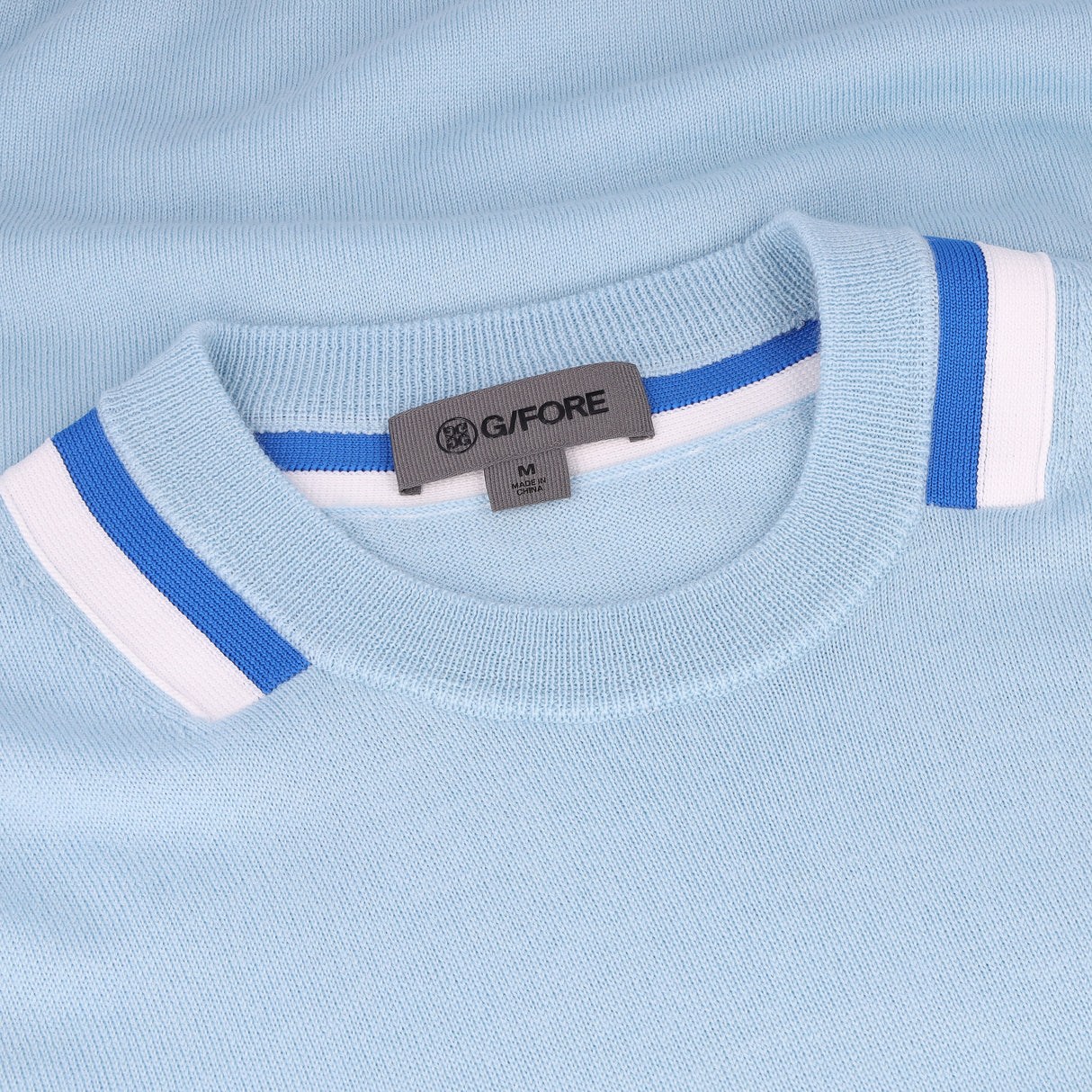 Color Block Merino Wool Sweater