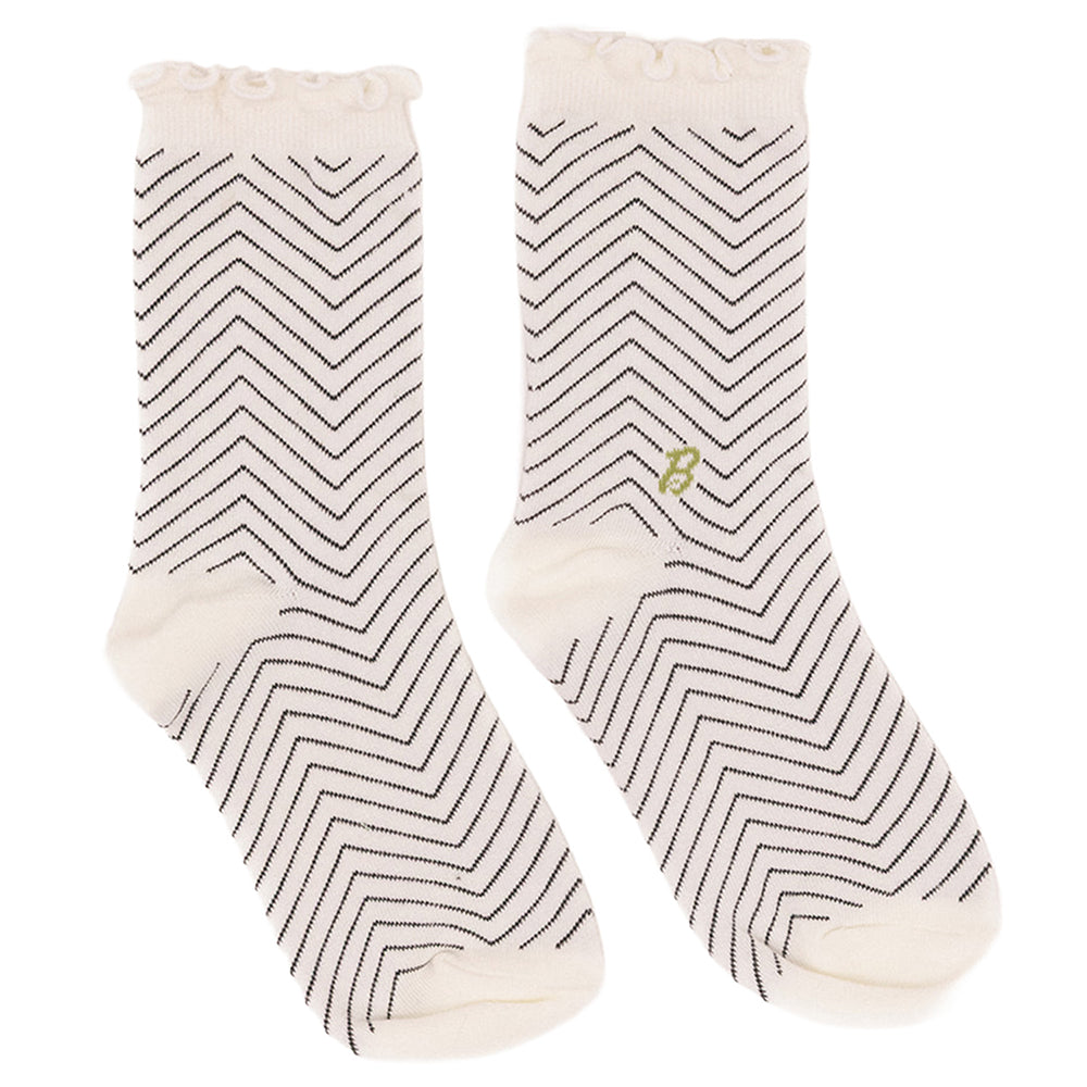 Fore All x Barbie™ Women's Maude Ruffle Socks