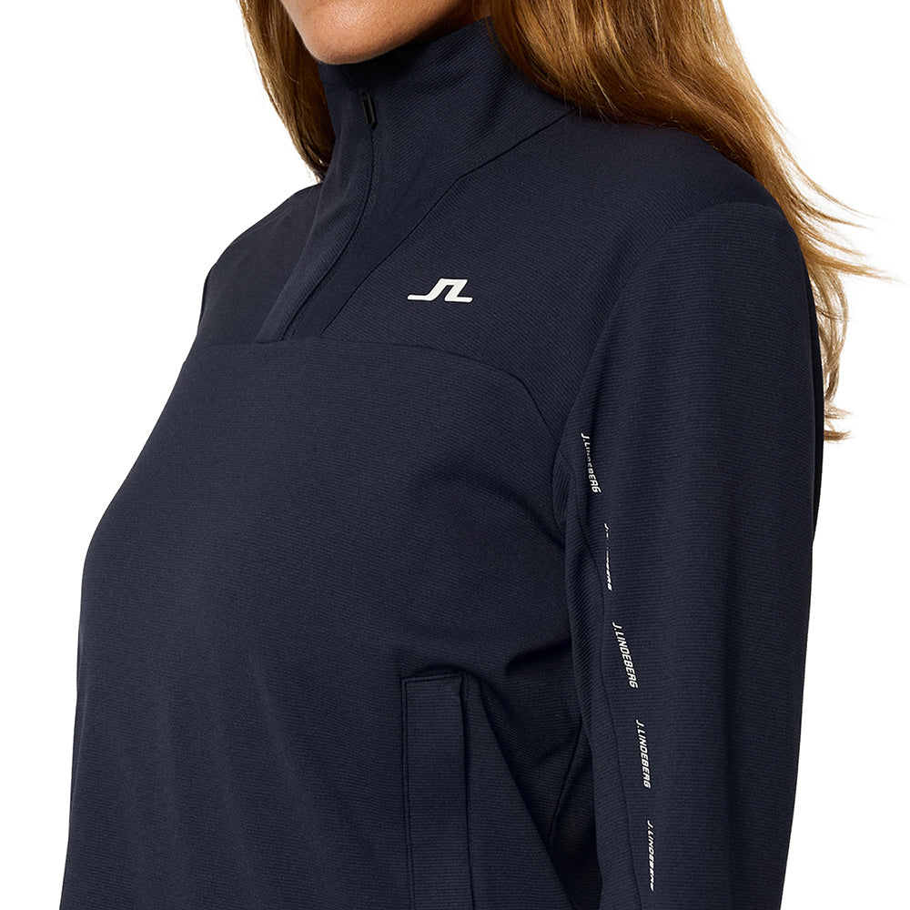 J.Lindeberg Women's Harmony 1/4 Zip Mid Layer