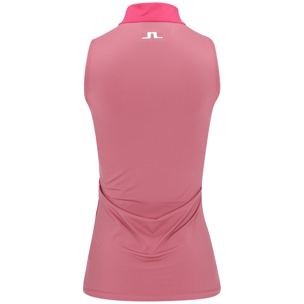 Women's Tiana Print Sleeveless 1/4 Zip Top