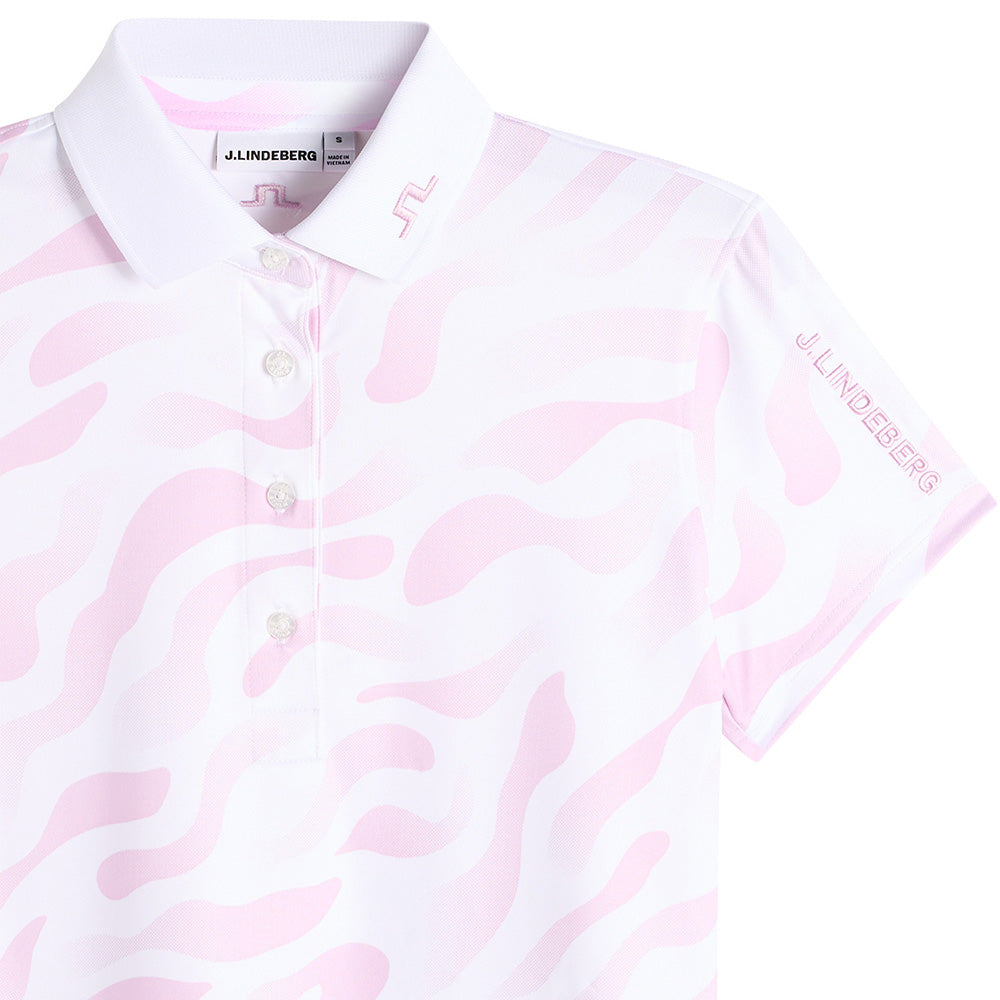 Women's Tour Tech Print Polo