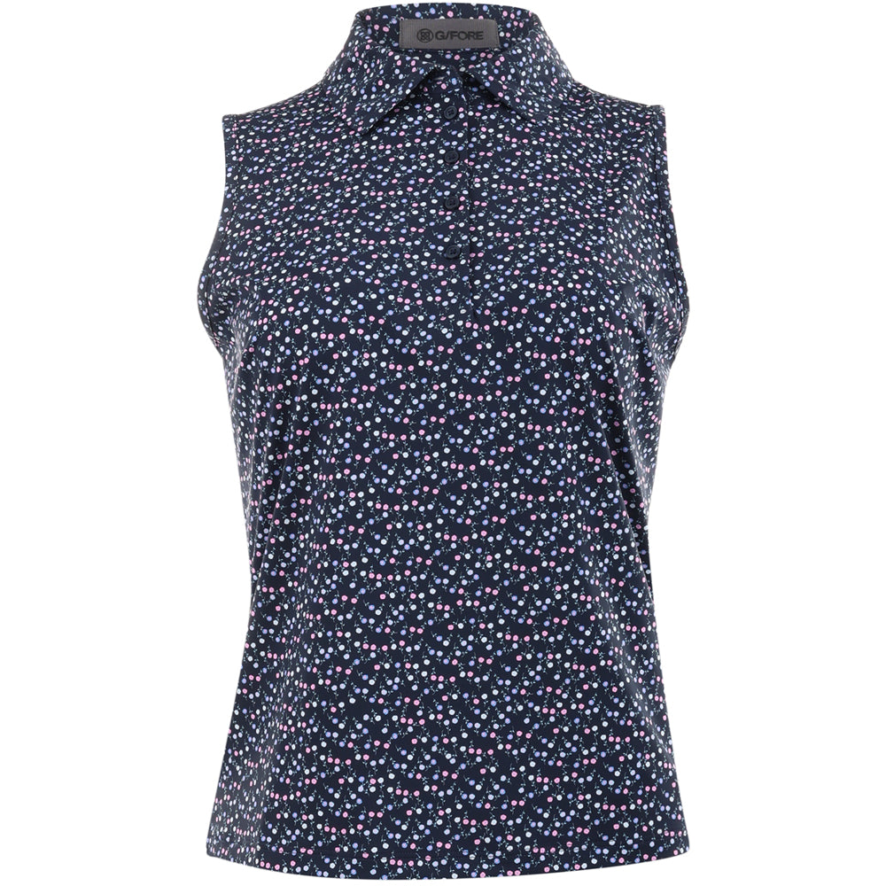 Women's Aye Poppy Silky Tech Sleeveless Polo