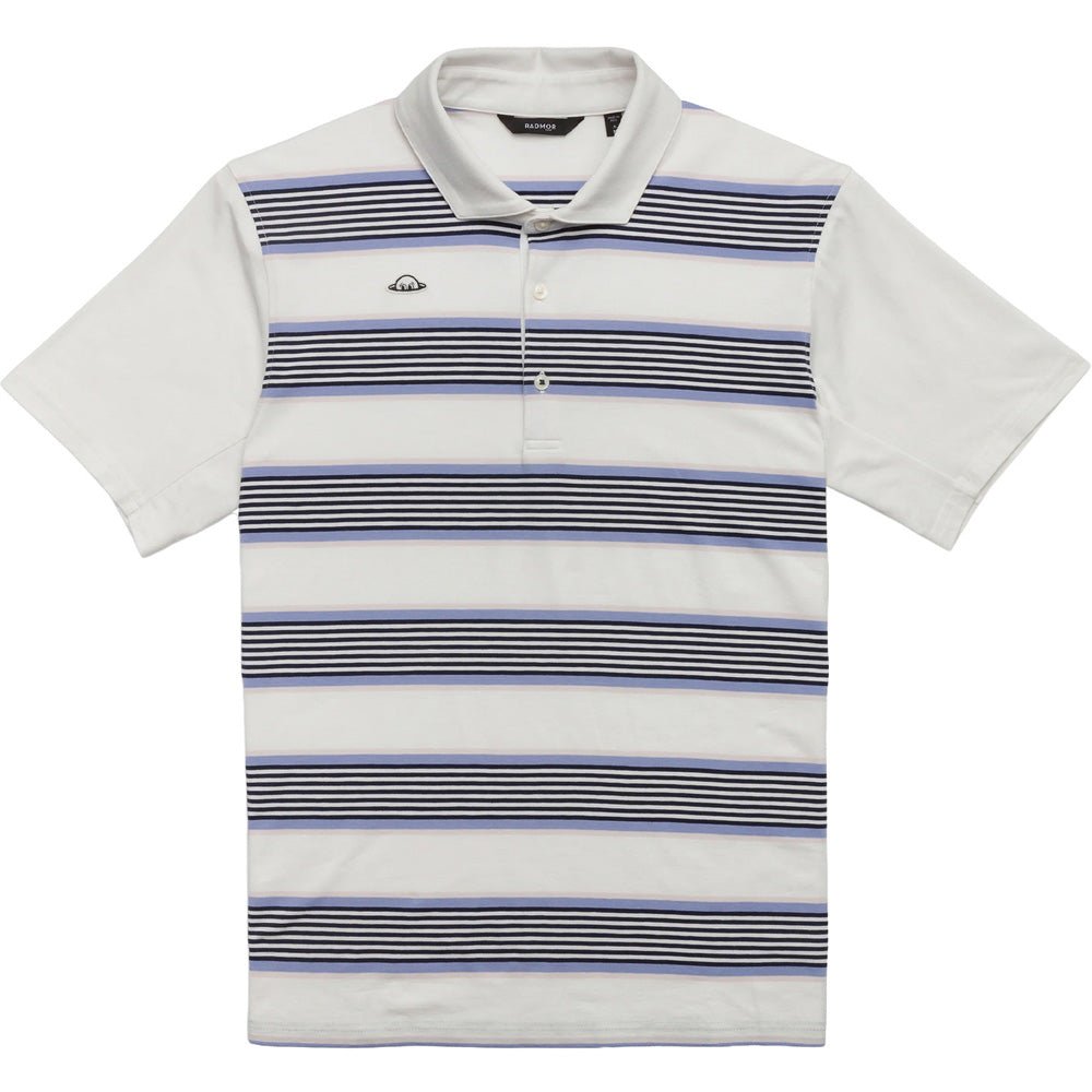 Taylor Recycled Segue Stripe Polo - Fairway Styles