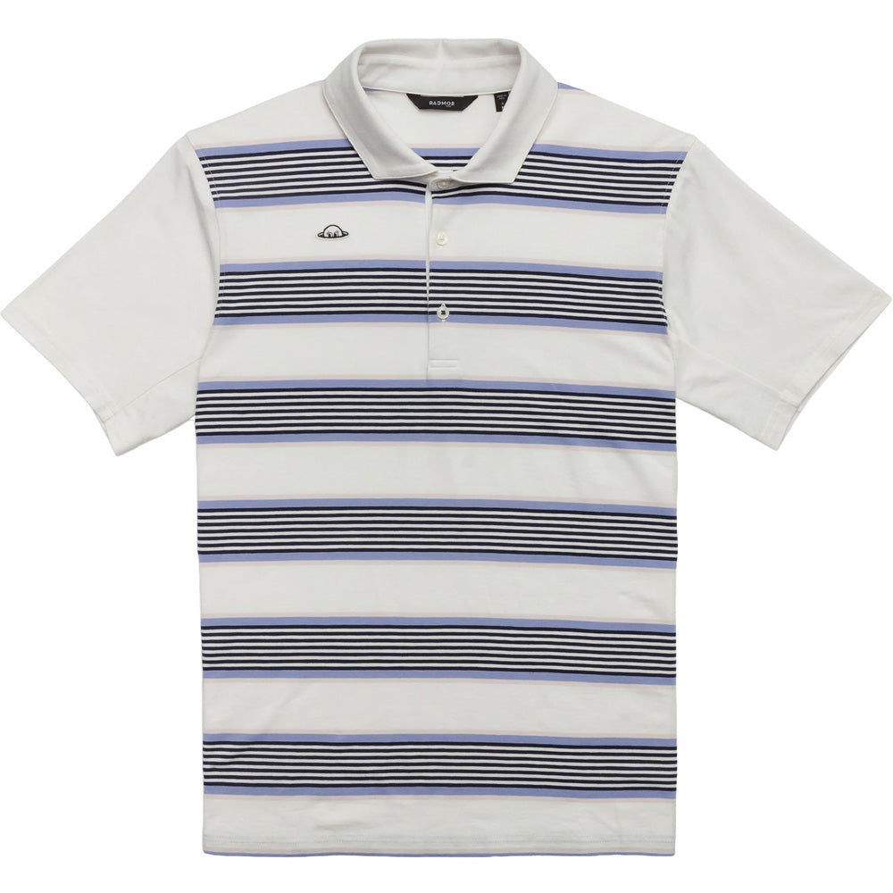 Taylor Recycled Segue Stripe Polo