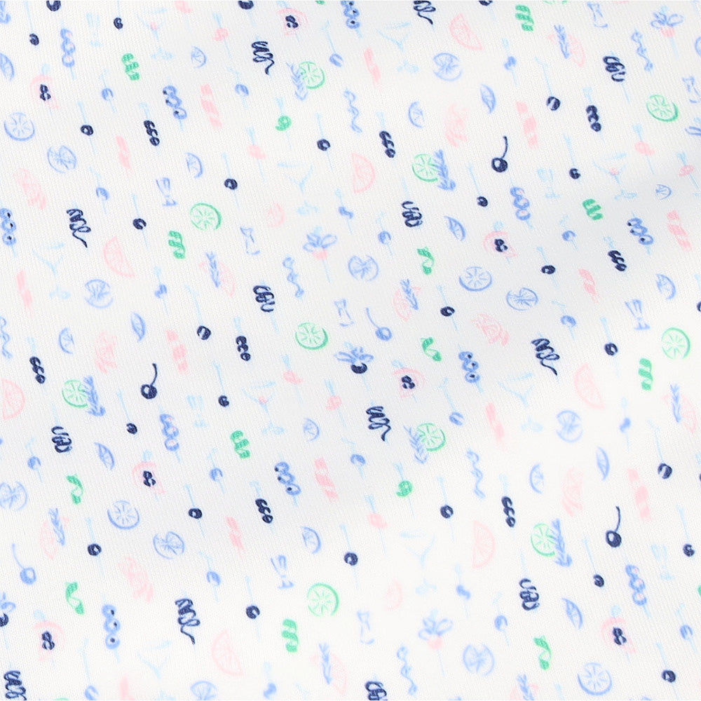 Cocktail Garnish Performance Jersey Polo