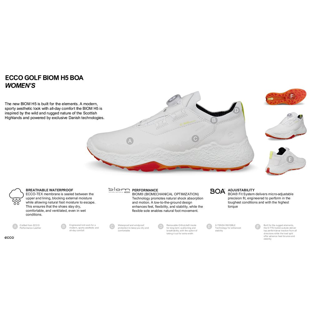 Women's BIOM H5 BOA Spikeless Golf Shoes