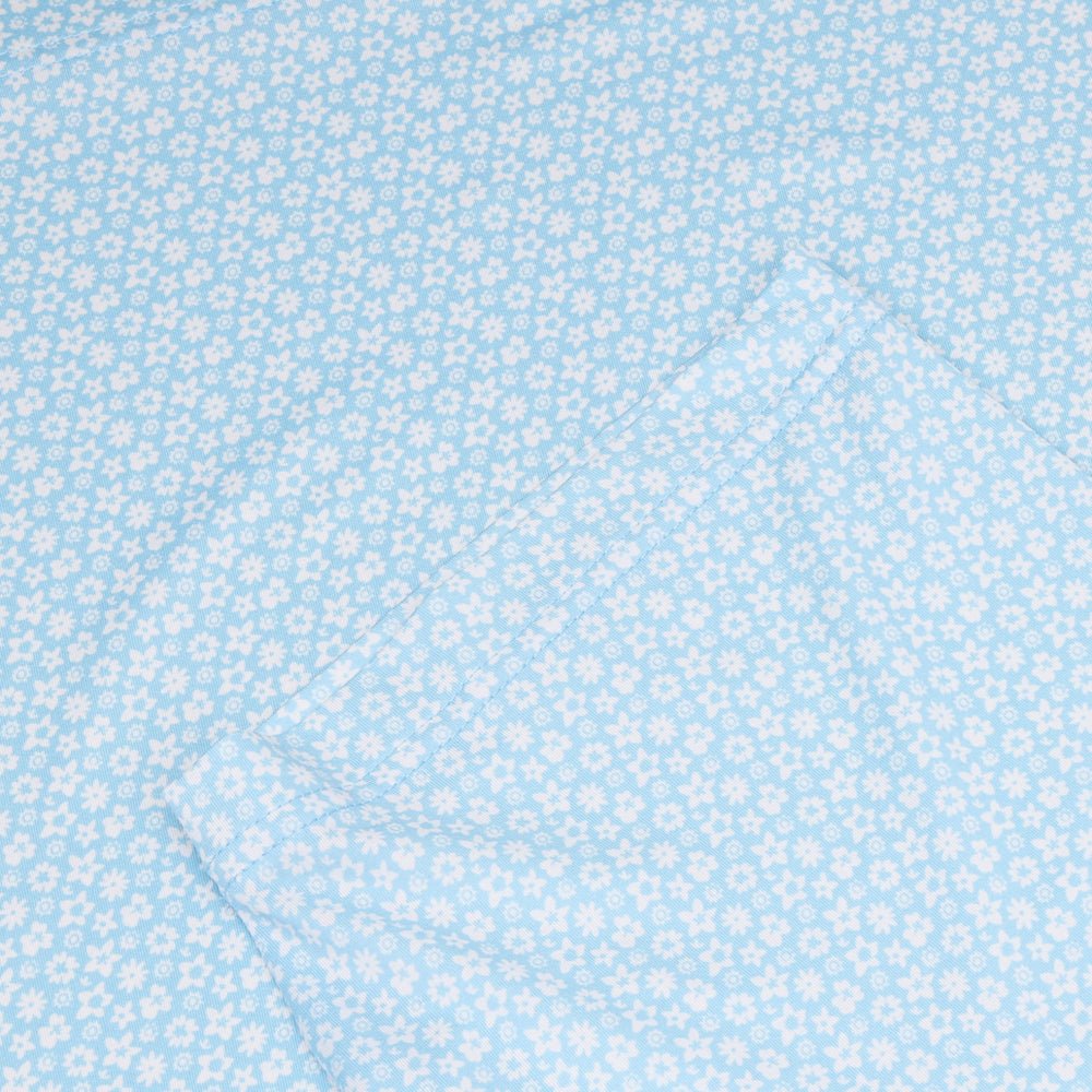 Floral Lisle Polo