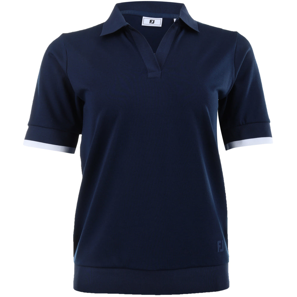 Women's Texture Knit Polo
