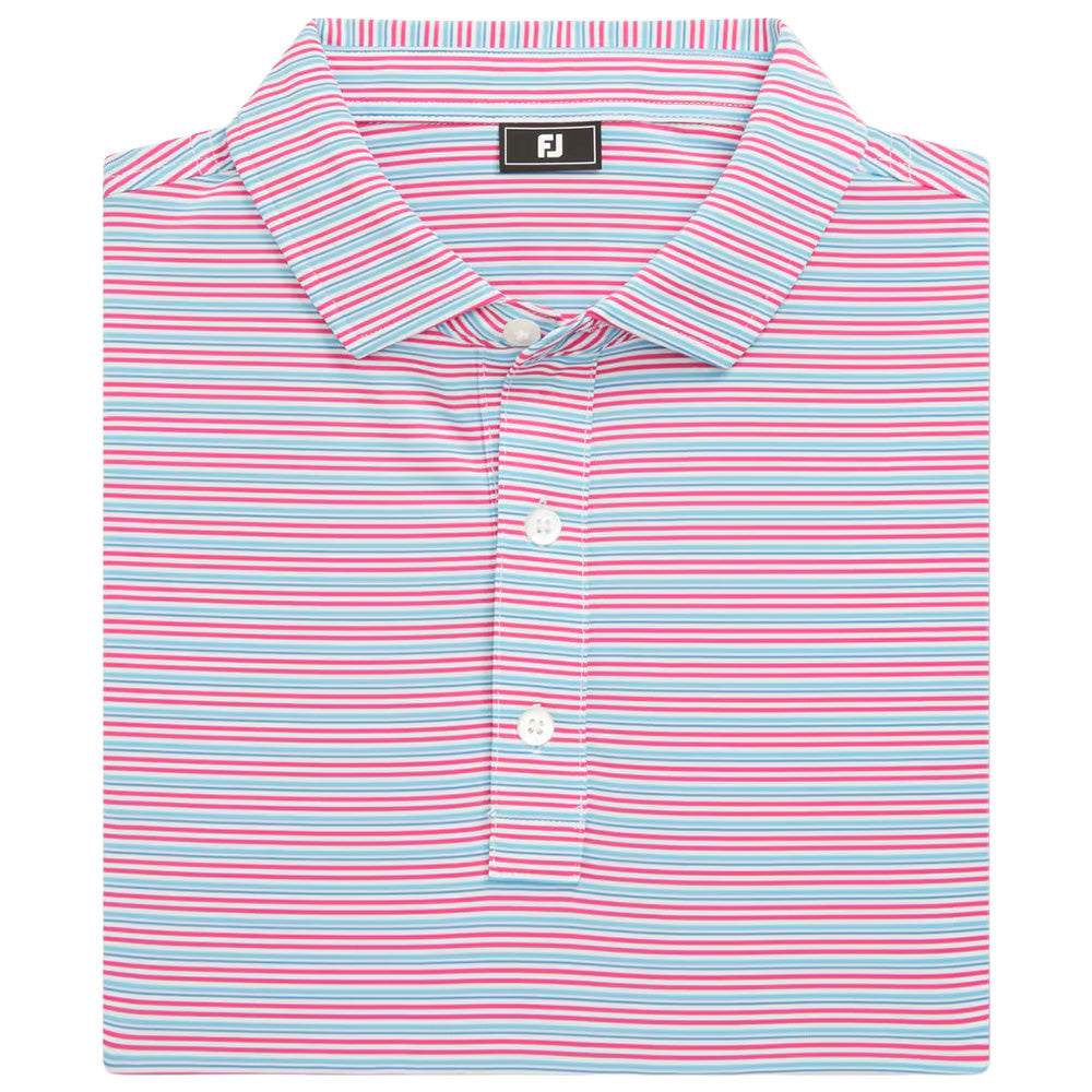 Multi-Stripe Lisle Polo